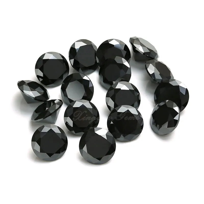 Round Black Moissanite 4