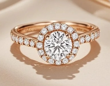 2026 Fancy Halo CVD Lab Grown Diamond 925 Silver Jewelry for Woman Fashion Customized 18K Gold 14K Gold 9K Gold 10K Gold Fine Gold Solid Jewellery