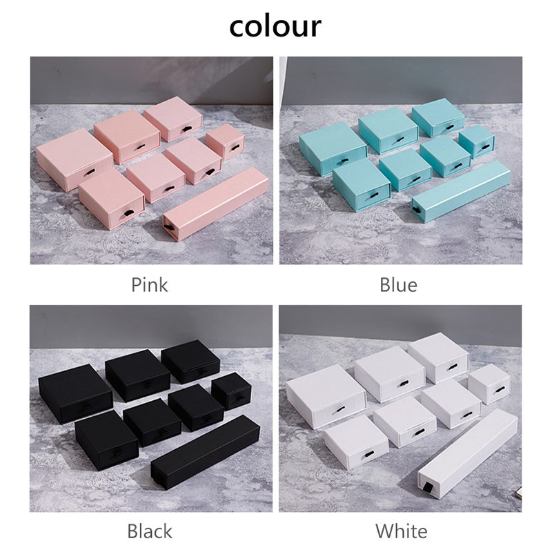 Arts and Crafts Drawer Necklace Tags Jewellery Packaging Boxes with Factory Price