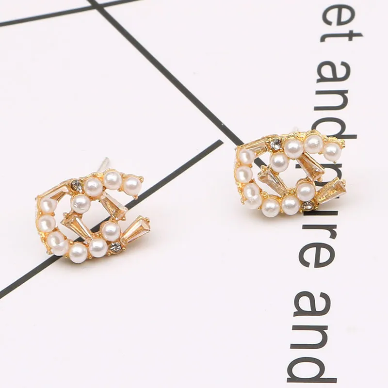 Fashion Rhinestone Drop Earrings Detail 3