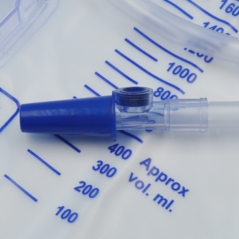 CE Certificated Luxury Close System Disposable Urine Drainage Bags Urinary Collection Bags 2000ml St1406