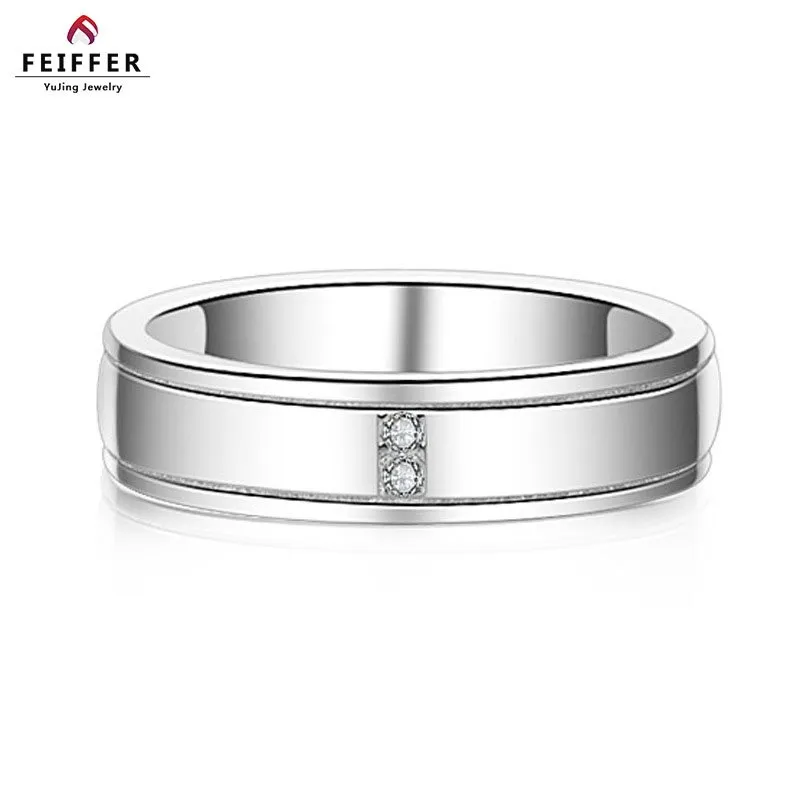 Eternity Band Silver Ring 4