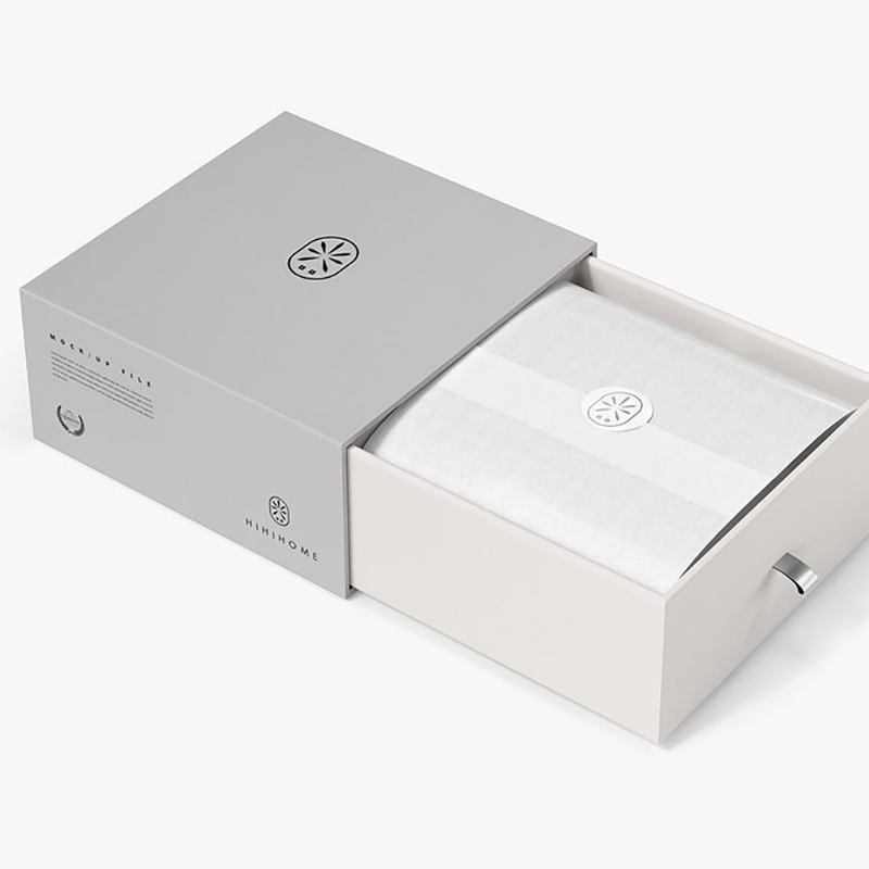 Packaging for Necklace Earring Jewelry Gift Set Packing Coated Art Paper Box with Custom Designs