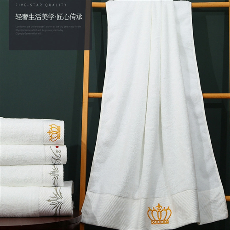 Luxury Bath Sheets Towels for Adults Highly Absorbent Hotel Collection 75X152cm White 600g