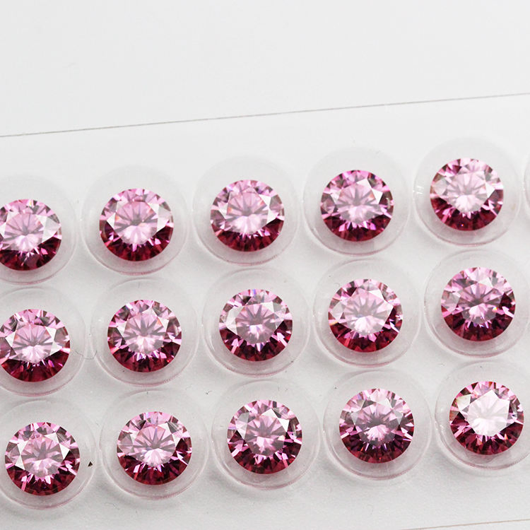 Pink Loose Moissanite Gemstone for Jewelry Setting