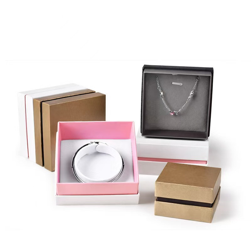 Custom Logo Magnetic Closure Jewellery Candle Box Bangle Ring Necklace Paper Box From Art Paperboard Jewelry Packaging