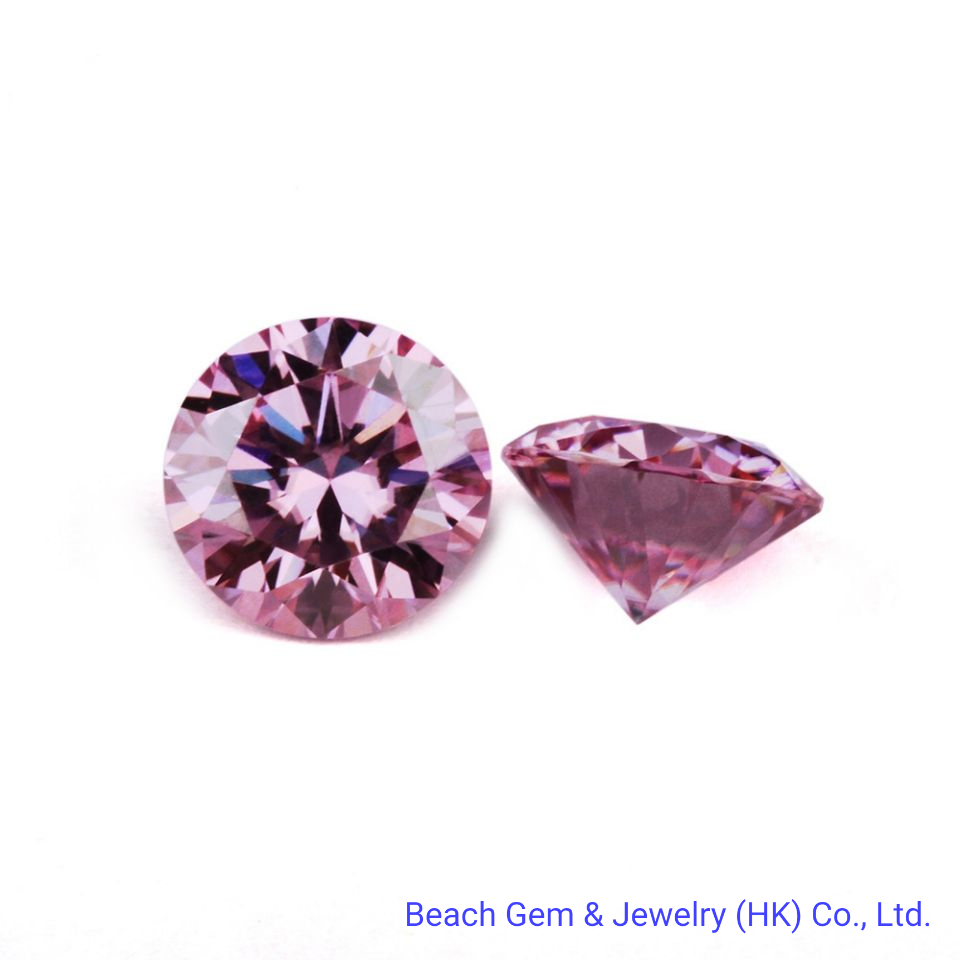 Pink Loose Moissanite Gemstone for Jewelry Setting