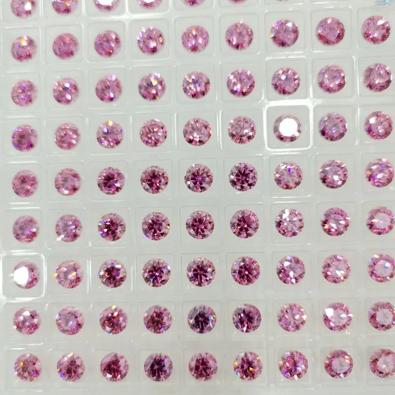 Pink Moissanite