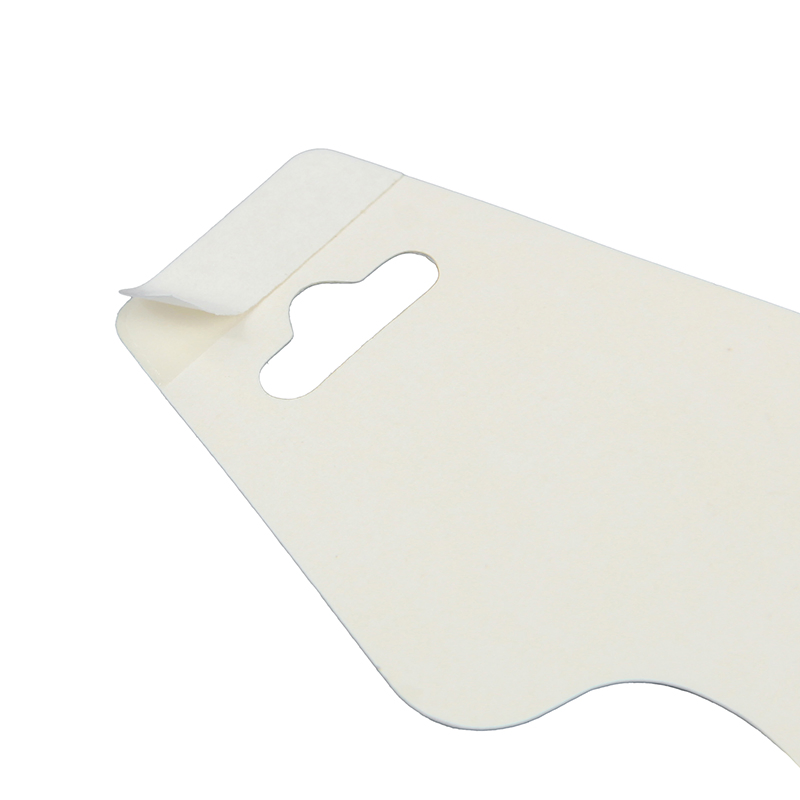 White Jewelry Display Cards Art Paper Necklace Card for Necklaces with Logo