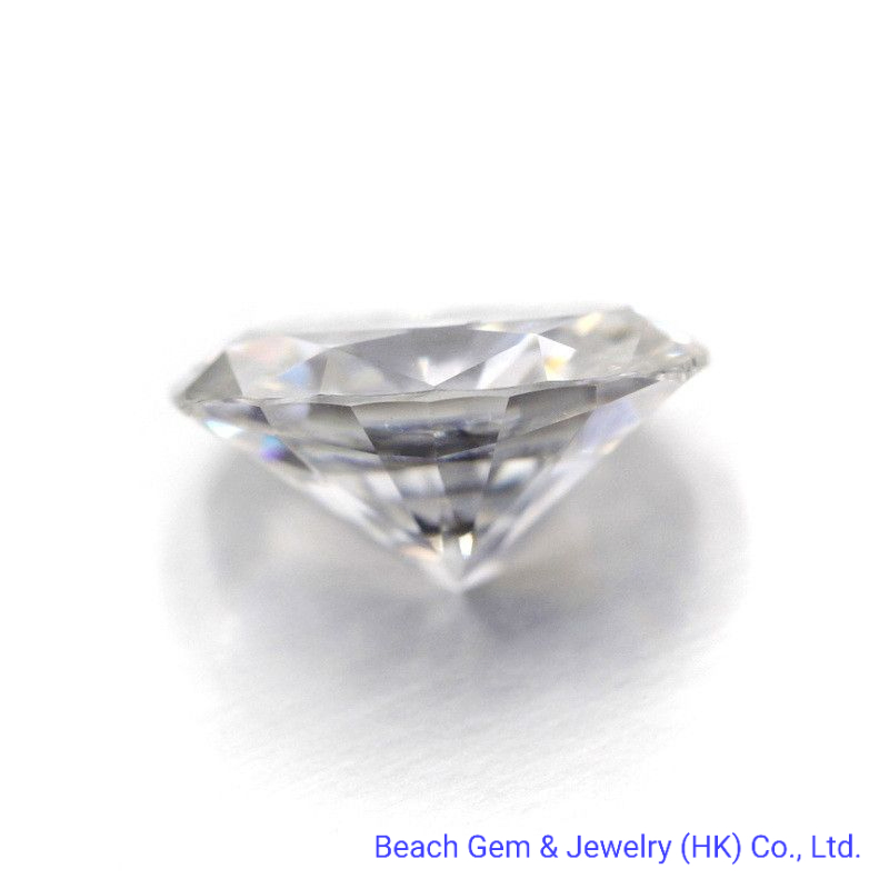 White Color Def Round Shape Loose Moissanite with Gra Certificate for Jewelry Setting