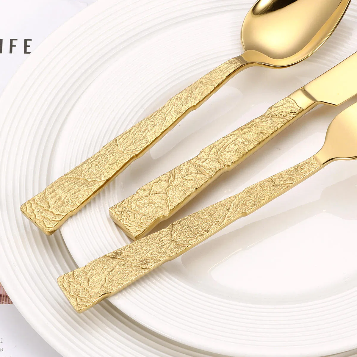 High-Quality Dessert Cutlery and Luxury Fork Spoon Collection
