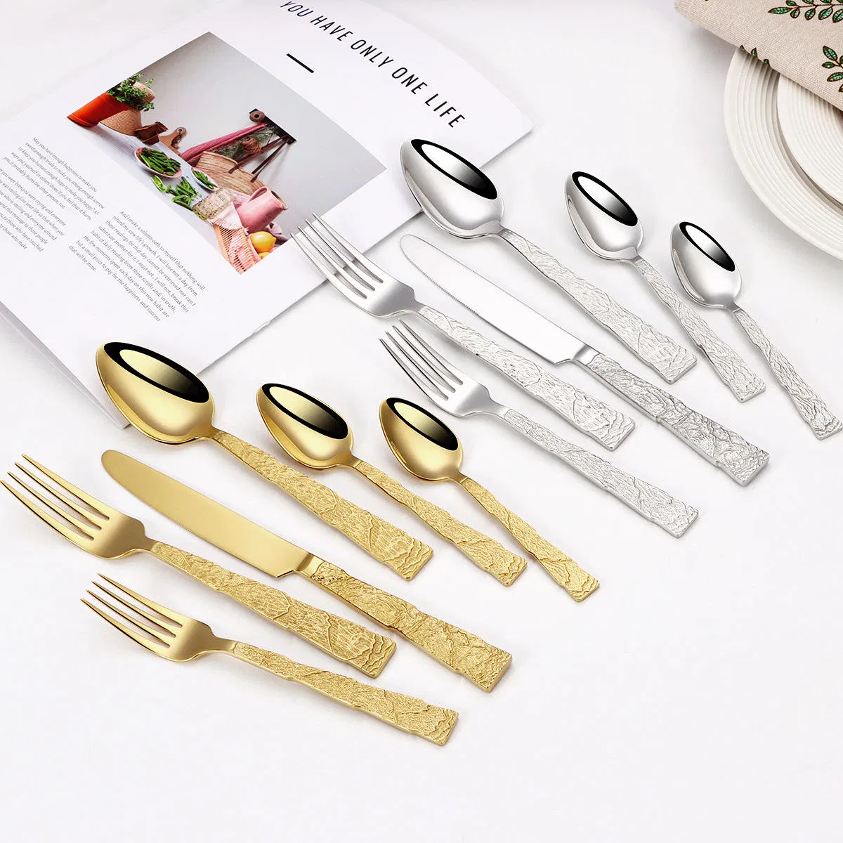 High-Quality Dessert Cutlery and Luxury Fork Spoon Collection