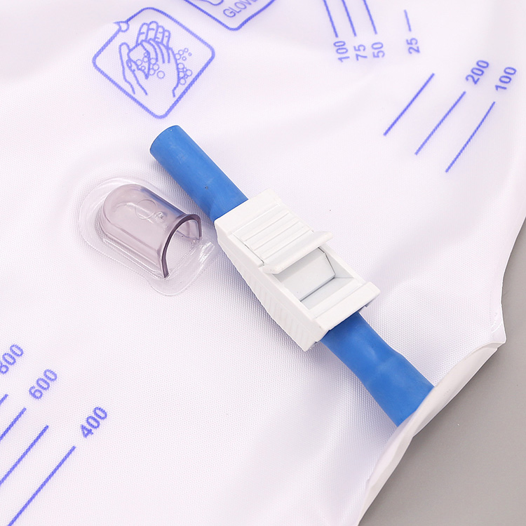 Medical PVC 2000ml/ 4000ml/ 5000ml Disposable Luxury Urine Collection Bag