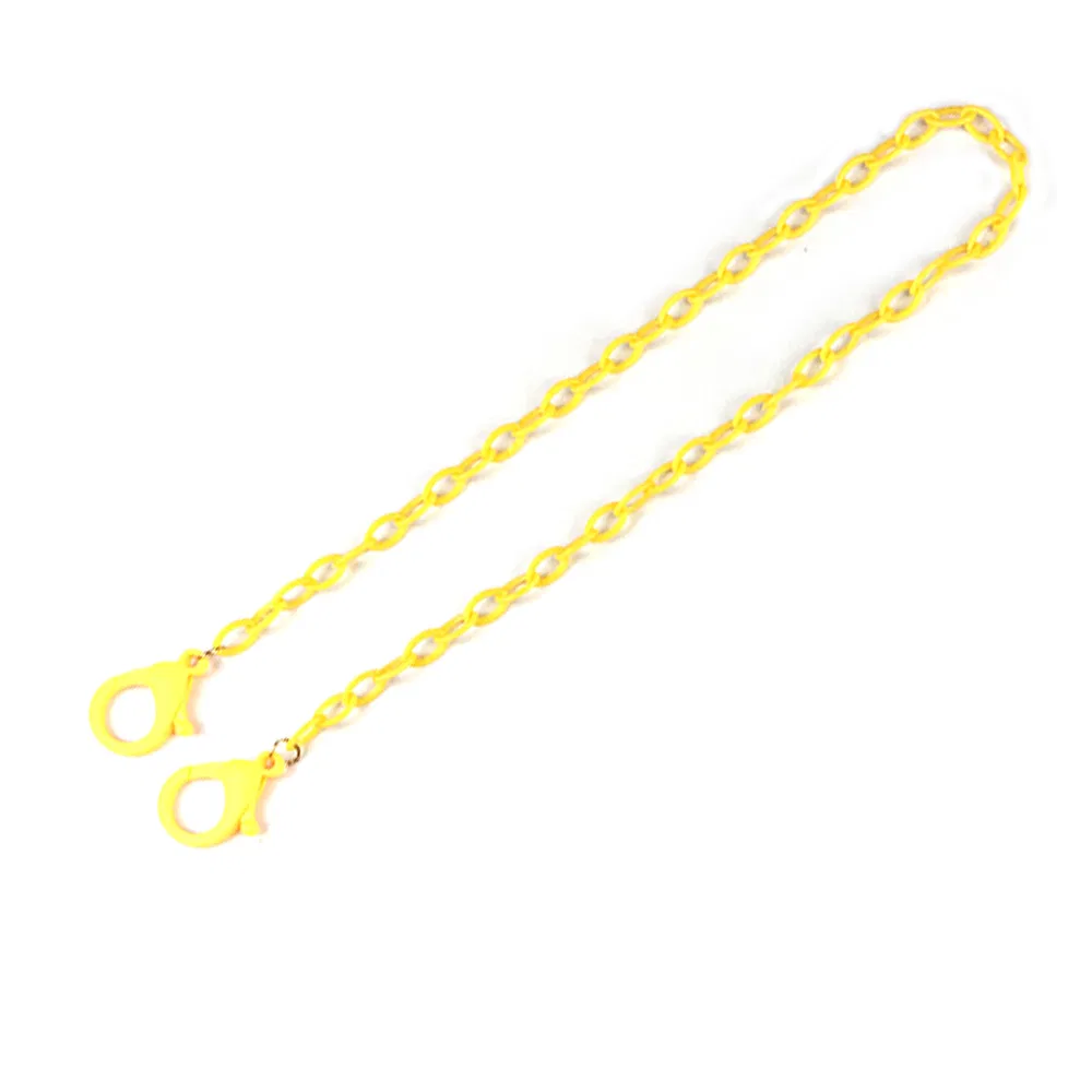 Stock Plastic Acrylic Chain Links Necklace DIY Jewelry Making Glasses Chain Facemask Necklace