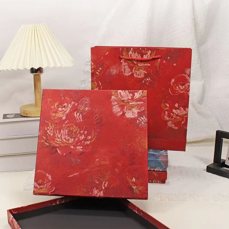 New Style Jewelry Box Special Type Box Fashion Black Art Paper Gift Packaging Box Necklace Ring Show Box Special Paper Packaging Box Gift Box Halloween Gift Box