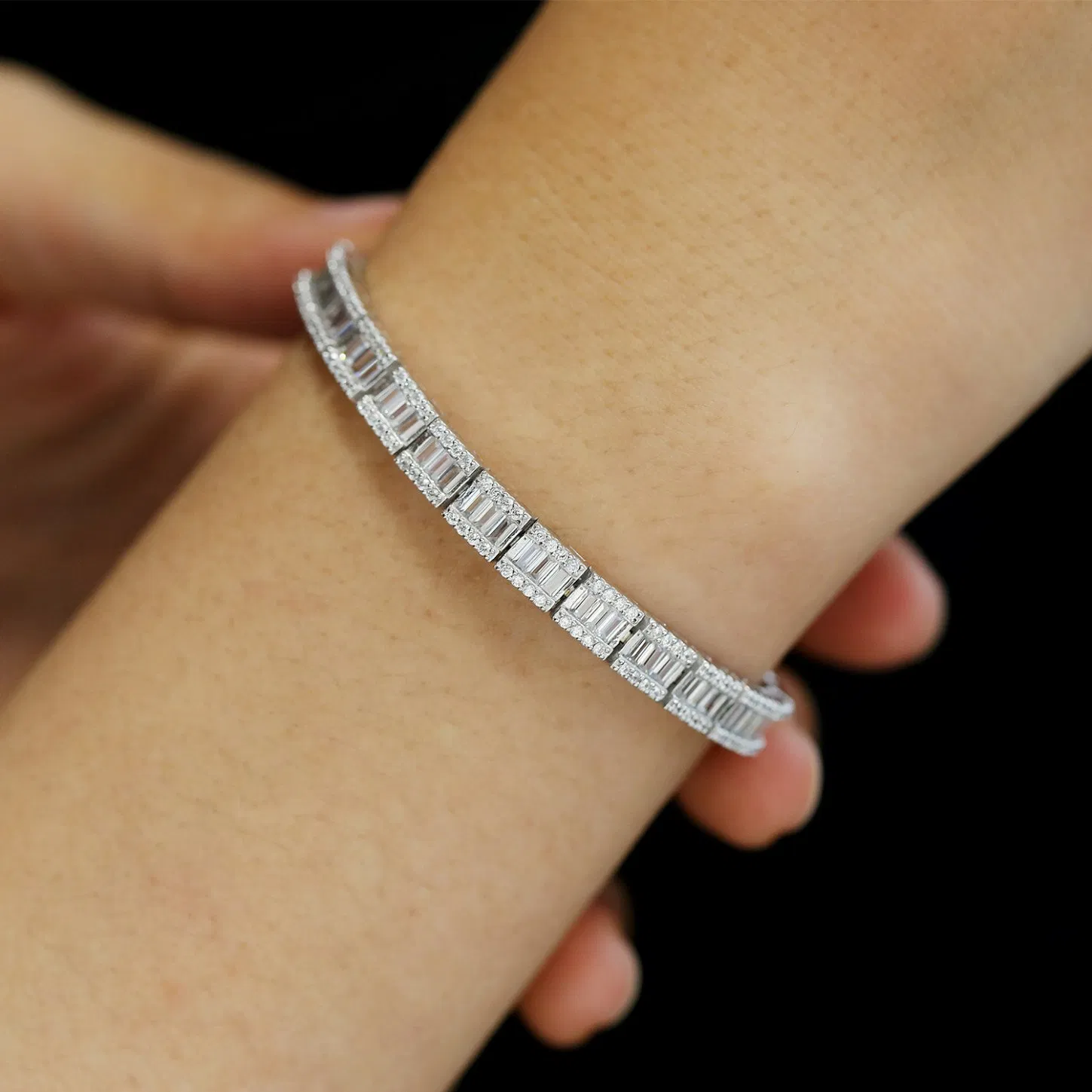 Hot Sale Classic Tennis Chain Bracelet