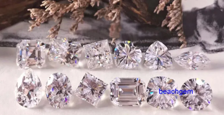 Heart Shape Moissanite Display