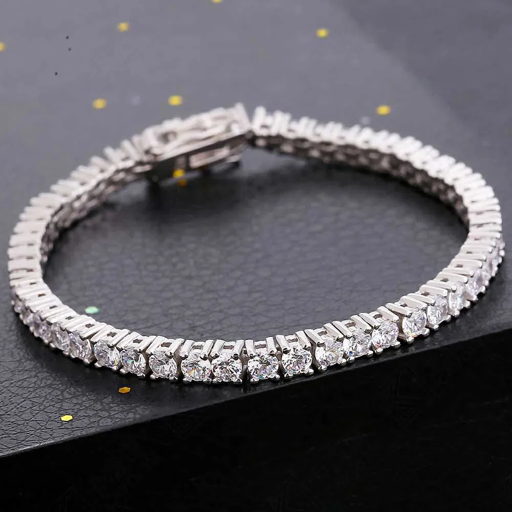 Moissanite Tennis Bracelet View 3