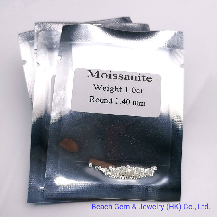 0.7-2.9mm Small Size Loose Moissanite Gemstone for Jewelry Setting