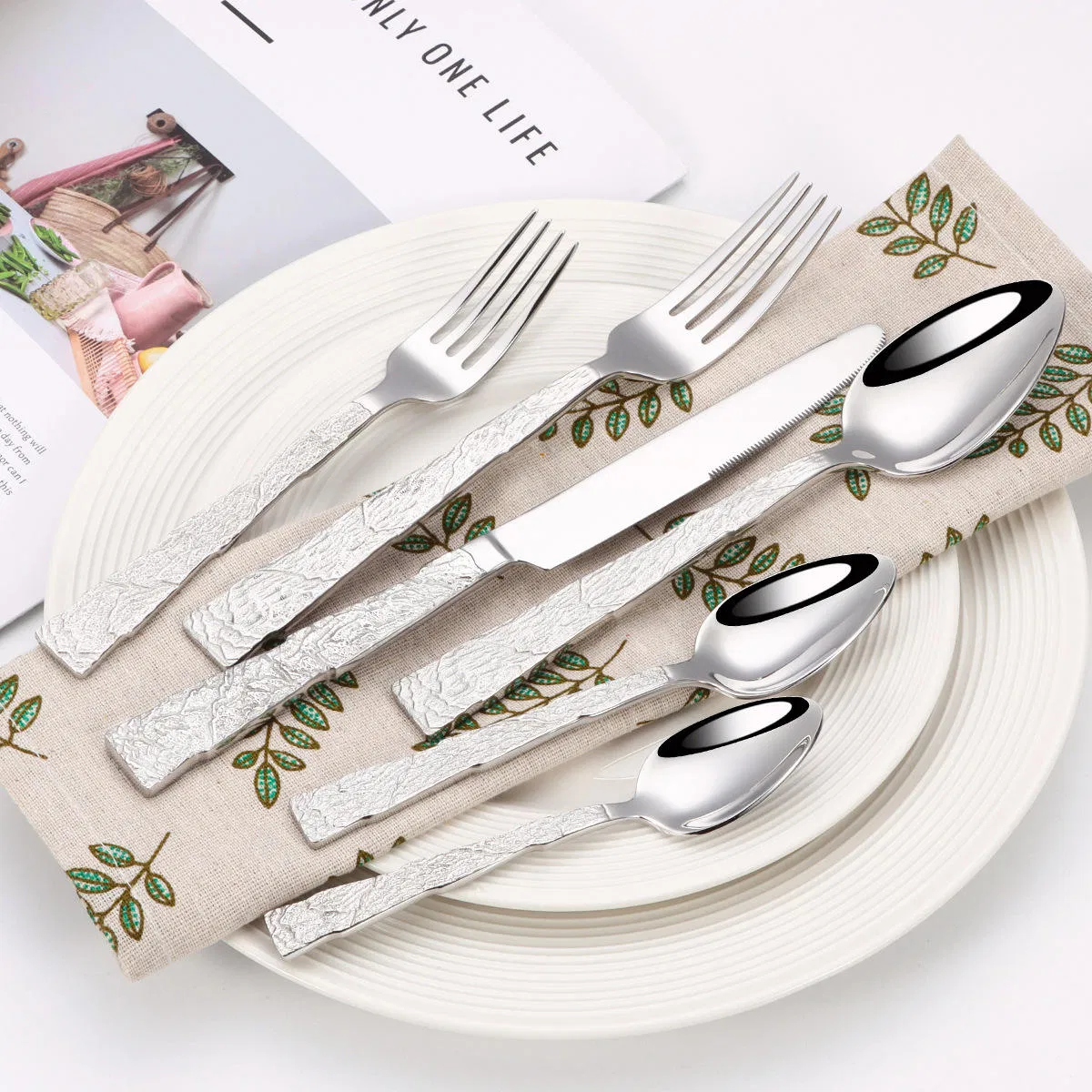 High-Quality Dessert Cutlery and Luxury Fork Spoon Collection