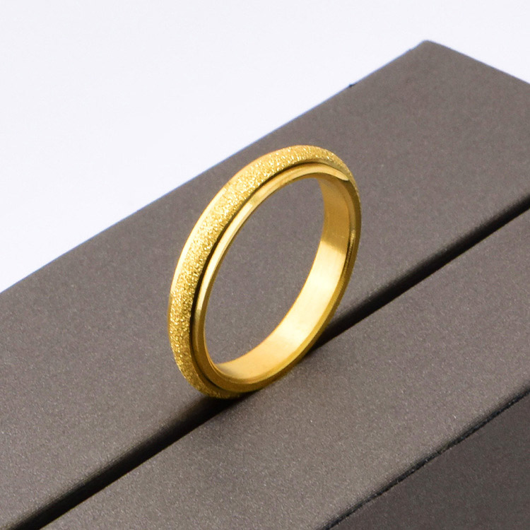 Factory Wholesale Fashion Jewelry European and American Ins Fashion Niche Light Luxury Temperament Stainless Steel Ring Jewelry