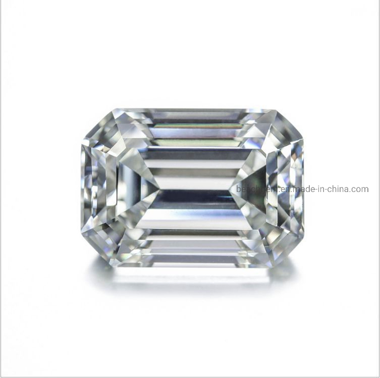 Moissanite in Otagon Shape for Silver Ring