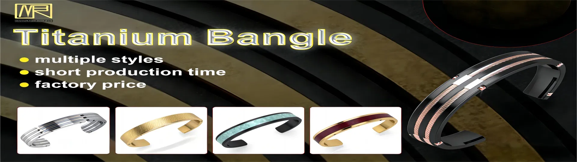 Titanium Material Banner