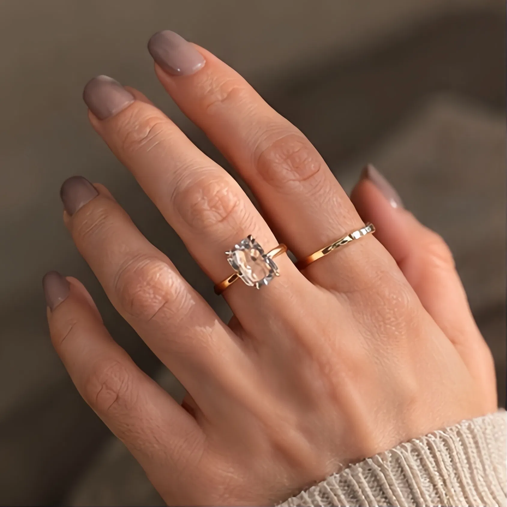 Lab Grown Diamond 1 Carat Vvs1 D Color Certified Round Cut Solitaire Engagement Ring