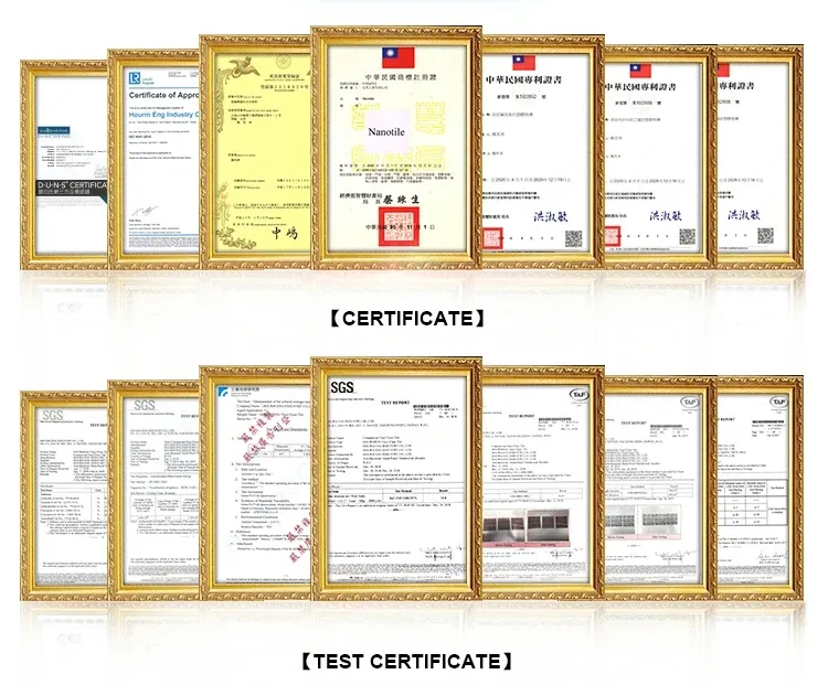 Certifications