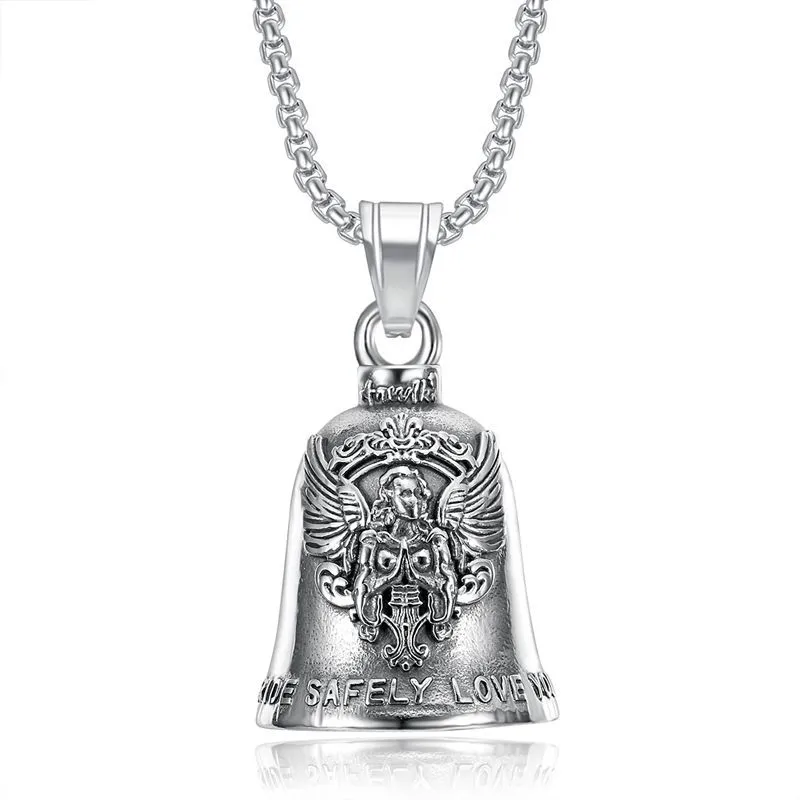 Guardian Angel Bell Necklace