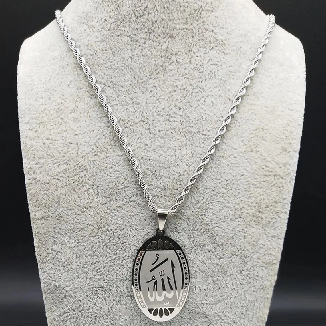 Rainbow Glow Infinity Gold Plated Saudi Arabia Metal Customized Logo Word Shape China Manufacturer Wholesale Price Pendant Necklace