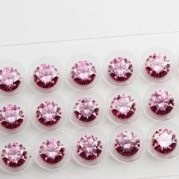 Pink Loose Moissanite Gemstone for Jewelry Setting