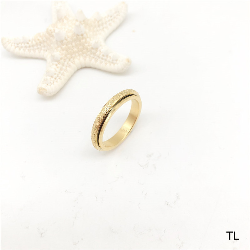 Factory Wholesale Fashion Jewelry European and American Ins Fashion Niche Light Luxury Temperament Stainless Steel Ring Jewelry