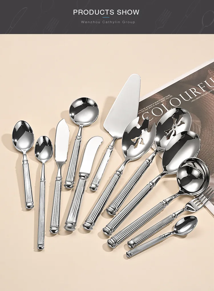Luxury Flatware Set Detail 1