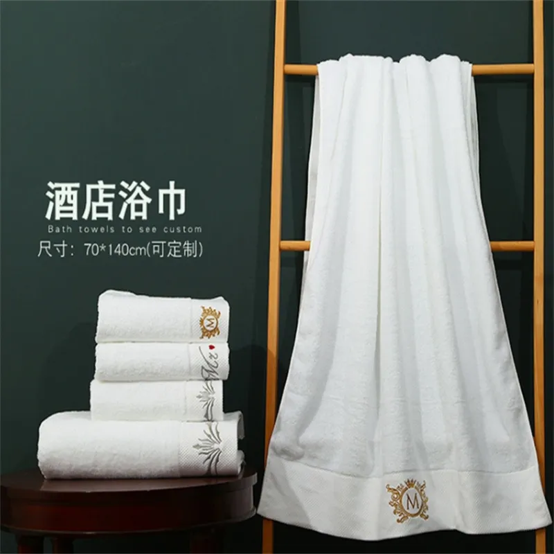 Luxury Bath Towel Detail