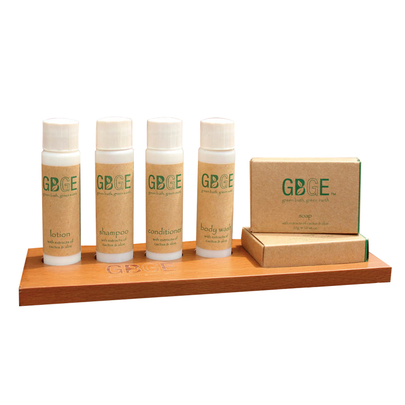 Luxury Customized Disposable Hotel Amenities Set Plastic Body Lotion Conditioner and Dental Kit-for Airline Collection Eco Friendly
