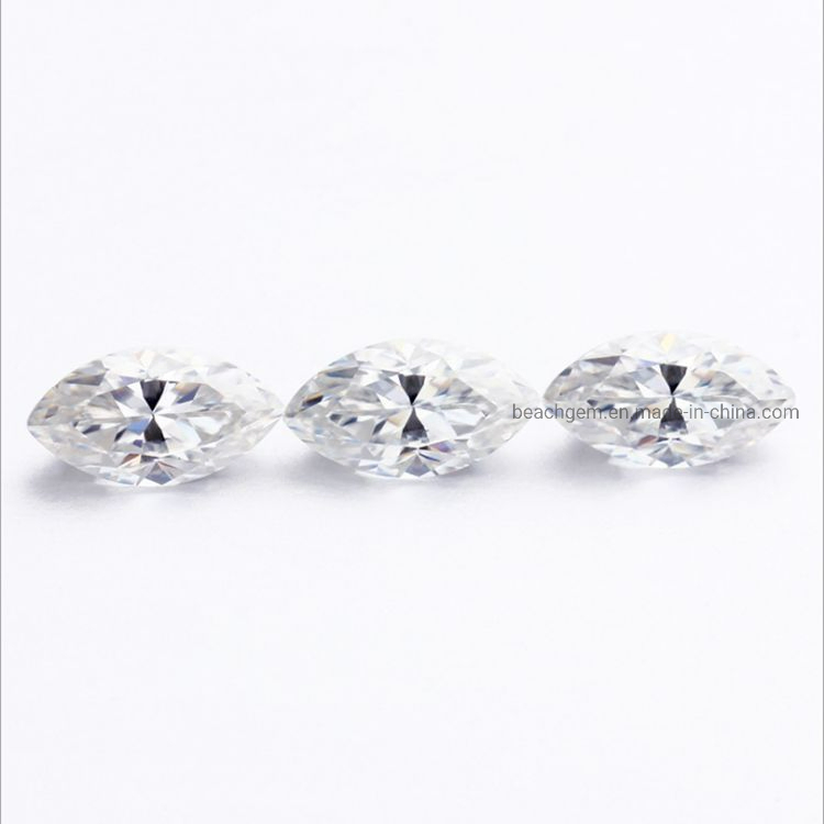 Moissanite in Marquise Shape for Fancy Accessory