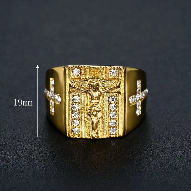 Jesus Cross Ring