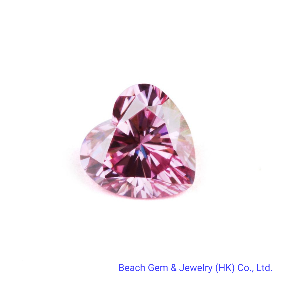 Heart Shape Loose Moissanite Gemstone for Jewelry Setting