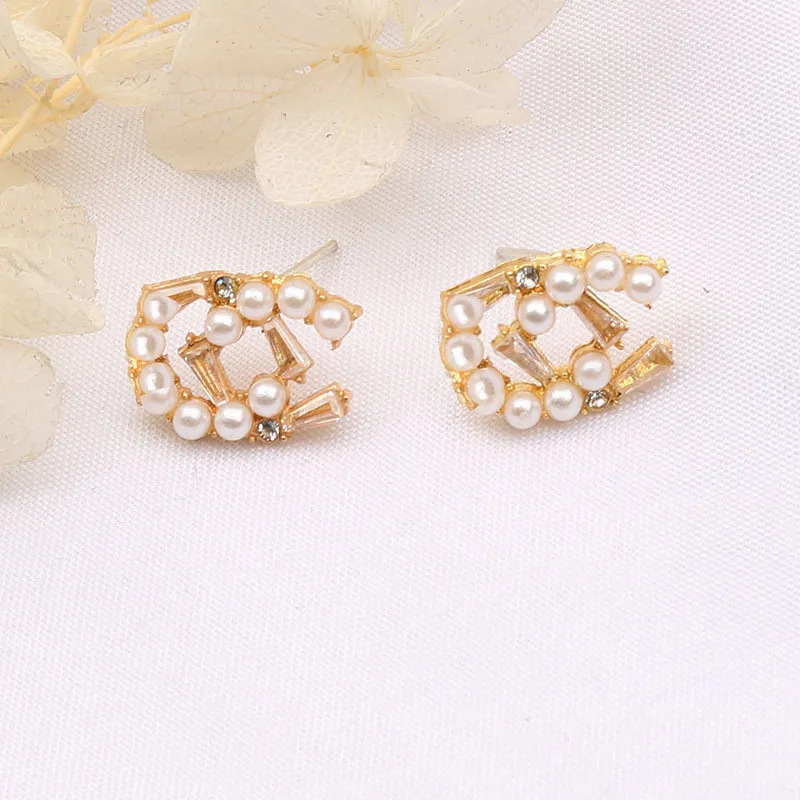 Fashion Rhinestone Drop Earrings Detail 2