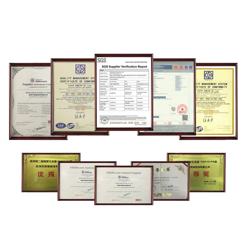 Hot Selling Bridal Necklace Set Fashion High-End Color Crystal Necklace Earrings Two-Piece Set