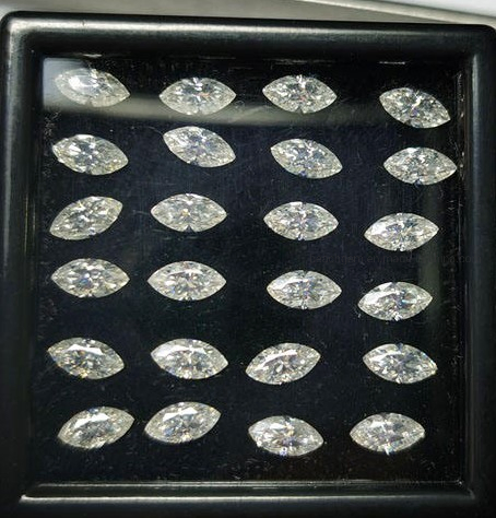 Wholesale Moissanite Marquise Cut D Color Lab Created Moissanite