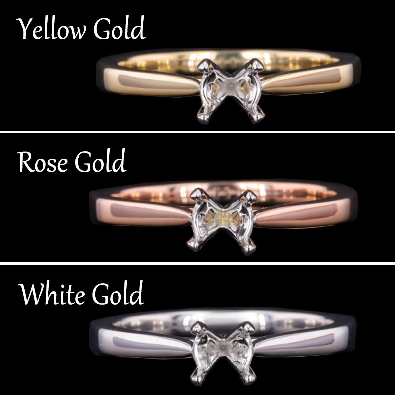 Factory Custom Wholesale Vvs Moissanite Fine Jewelry 925 Silver 10K 14K 18K Solid Gold Diamond Emerald Radiant Cut Engagement Ring 1 2 3 CT Carat