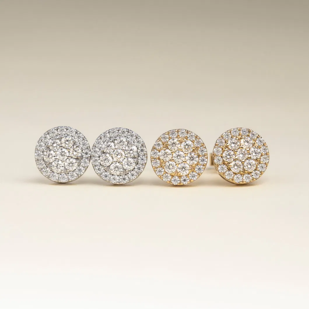 Gold Diamond Earrings