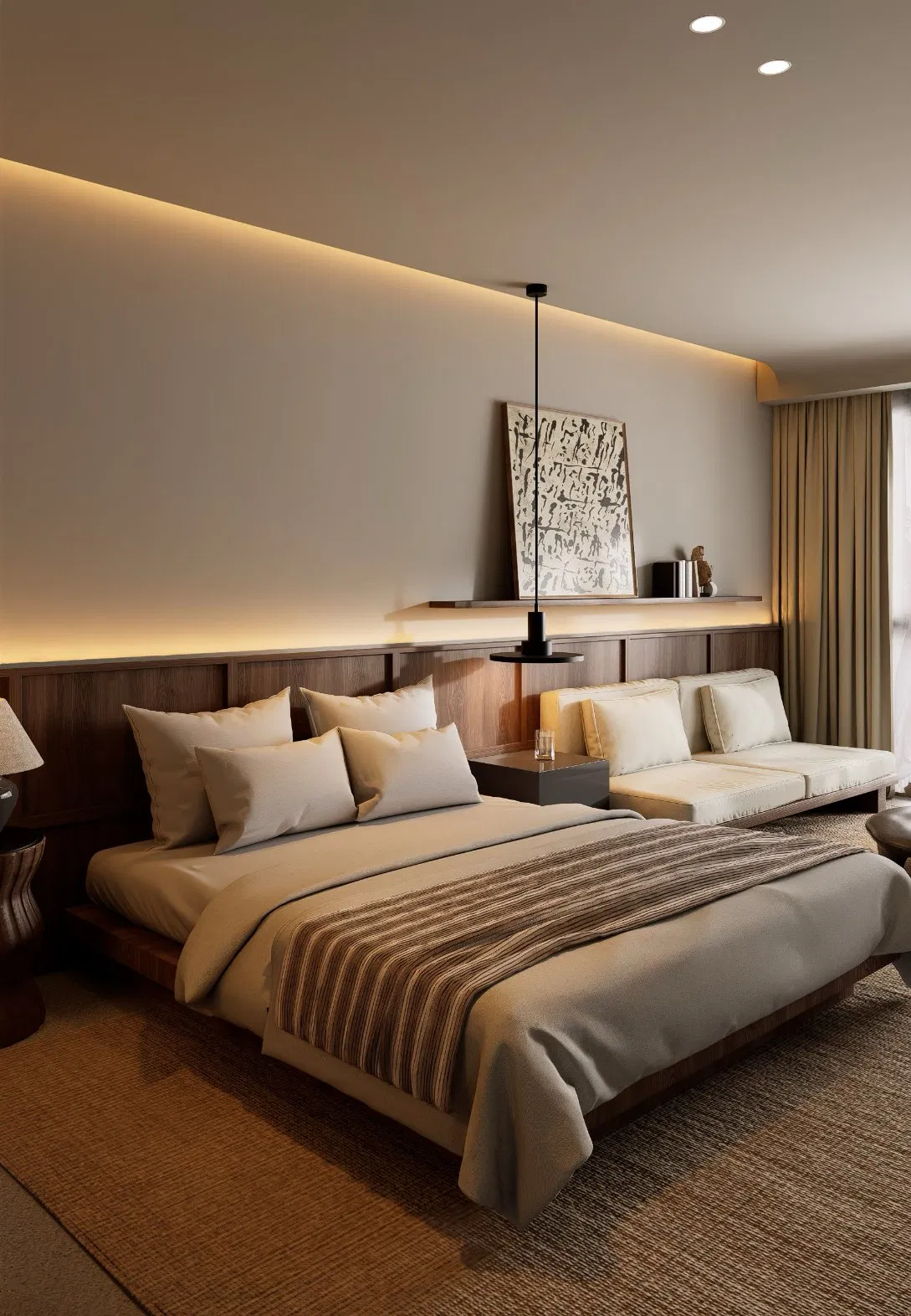 Exquisite Luxury Boutique Hotel Bedroom Furniture Collection for Modern Spaces