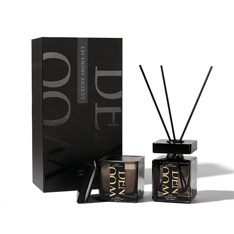 Square Candle Gift Set