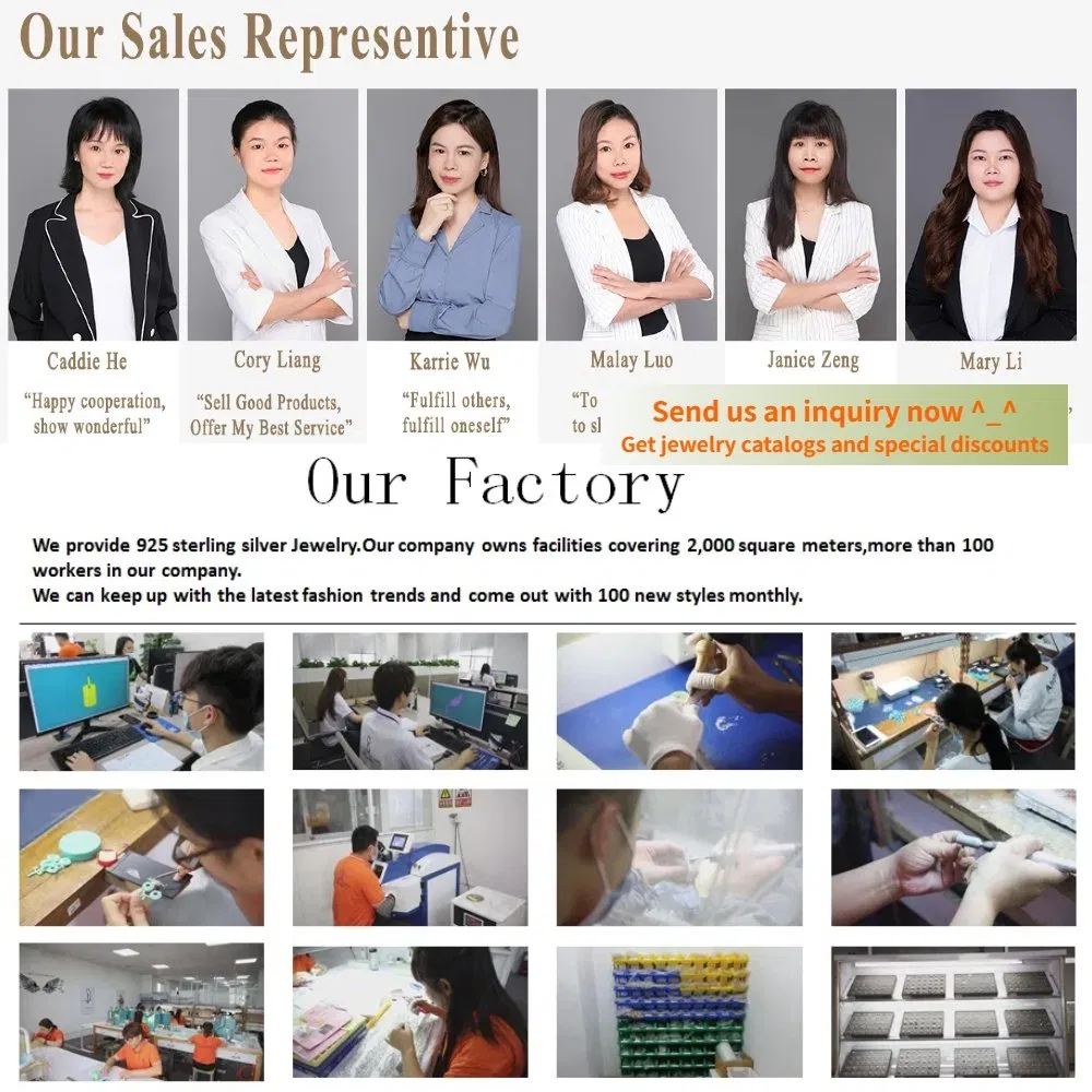 China Manufacturer Jewellery Factory OEM ODM Fine Mens Women Design Wholesale Real 925 Sterling Silver Custom Gold Jewelry