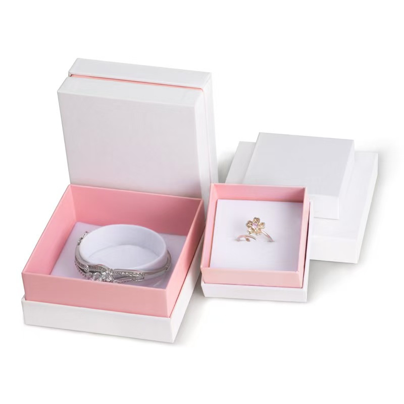 Custom Logo Magnetic Closure Jewellery Candle Box Bangle Ring Necklace Paper Box From Art Paperboard Jewelry Packaging