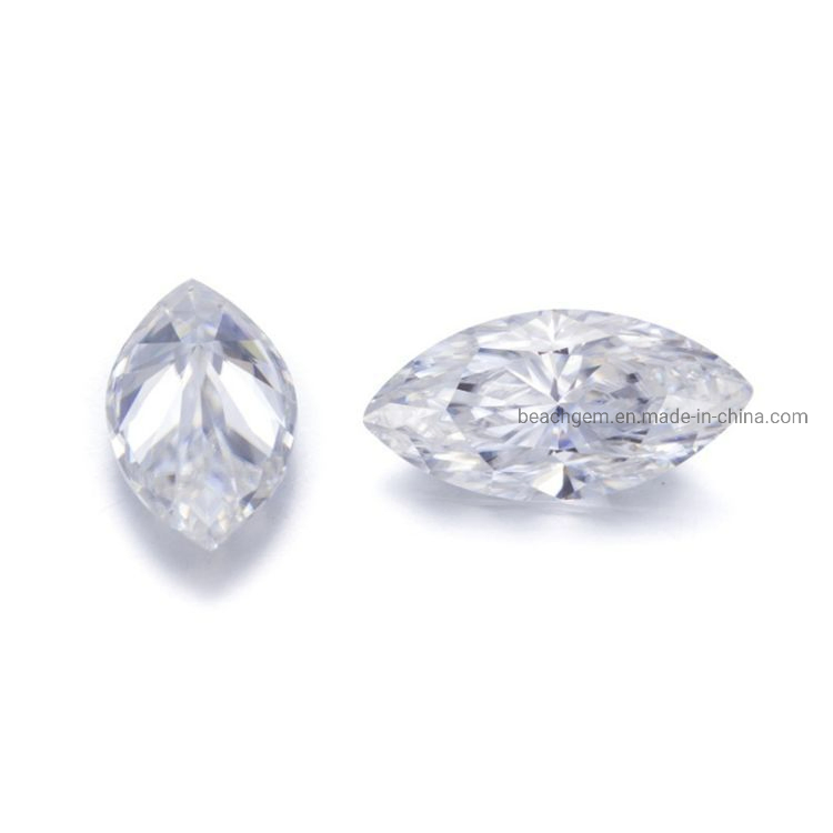 Wholesale Moissanite Marquise Cut D Color Lab Created Moissanite