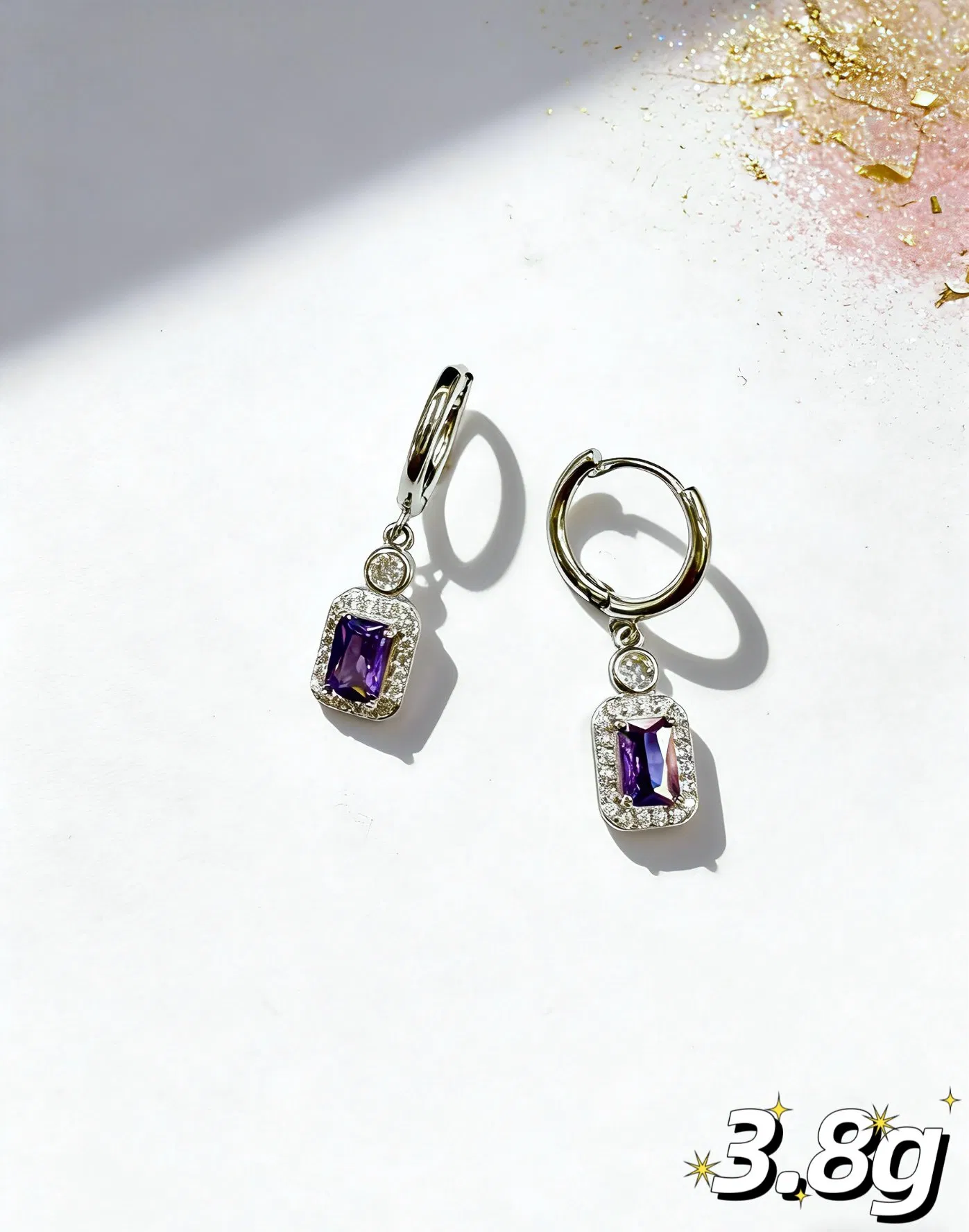 Advanced Zircon Pendant Necklace Earring Set for Bridal Wedding Luxury Jewelry Set